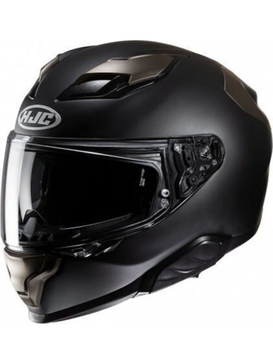 HJC F71 Semi Flat Black Titanium Motorcycle Hel...