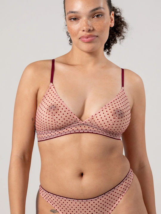 Σουτιέν Bralette Τριγωνικό Πουά