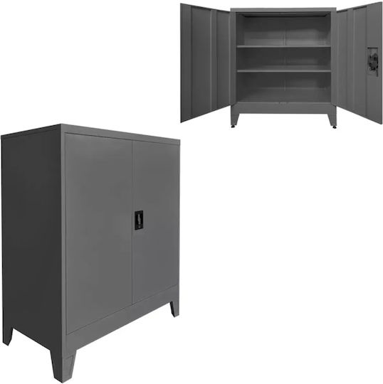 Doppelflügelig Armon Metallisch 90x45x100cm Doppelflügelig Armon Metallisch 90x45x100cm