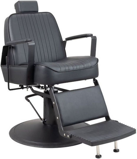 Salon Tech Scaun Barbier Gri cu Înălțime Reglabilă