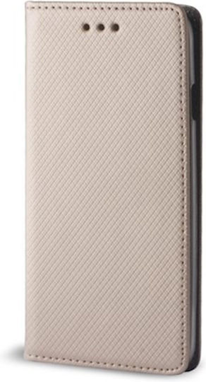 Smart Книга Силикон Златен (Honor Magic8 Pro)