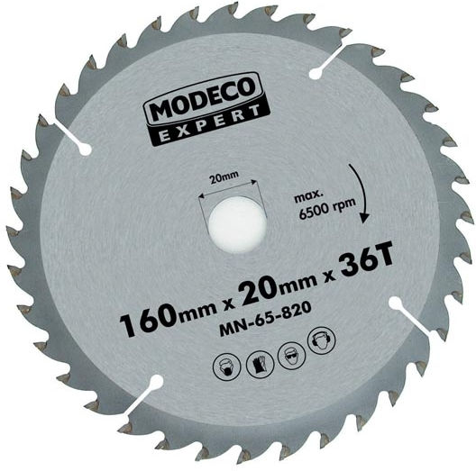 Modeco Δίσκος Κοπής Ξύλου 190mm