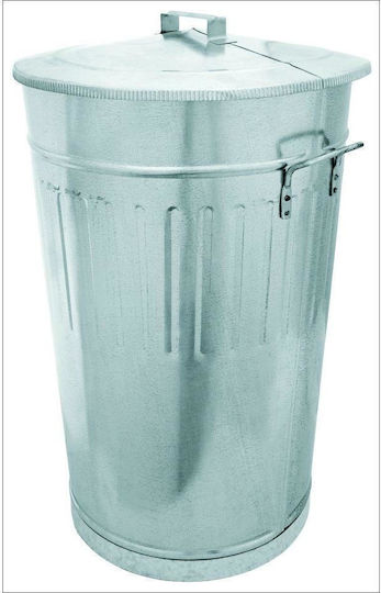 Apollo Μεταλλικός Κάδος Απορριμμάτων 80lt