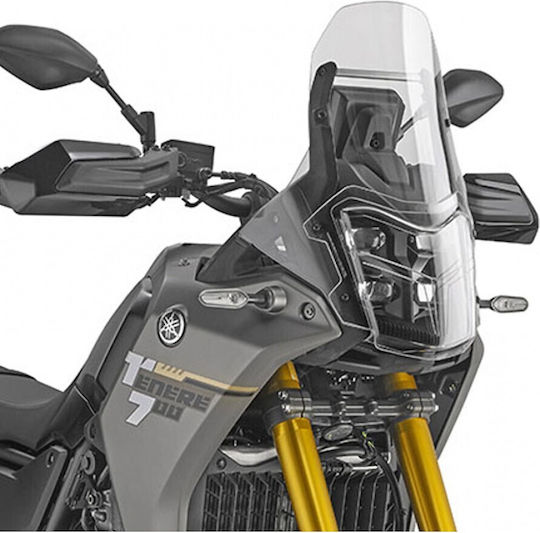 Givi Front Motorcycle Keel Plastic for Yamaha Tenere 700 Transparent