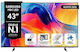 Samsung Smart Τηλεόραση 43" 4K UHD Mini LED M70...