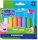 Staedtler Straßenmalkreide Nj Peppa 6 Kreiden Etui Tasche