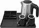 Set Kettle Tray Hotellife Eco Black Inox Without Cups