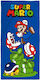 Quick Dry Super Mario Kids' Beach Towel 167 70x140cm Dark Blue Nintendo