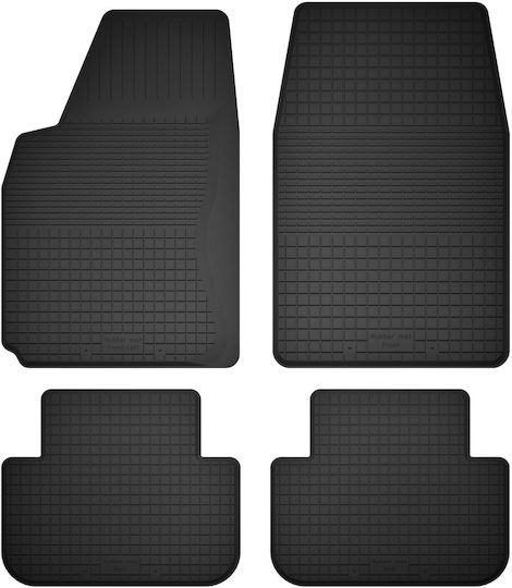 Car Rubber Mats Set 4 Pcs Universal Jaguar S-type X204 Sedan 2002-2008