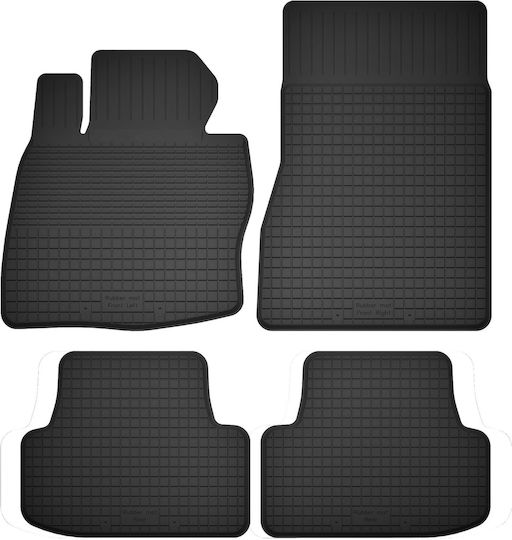 Set 4 Covorașe Auto Cauciuc Universal BMW X6 F16 SUV 2014-2020