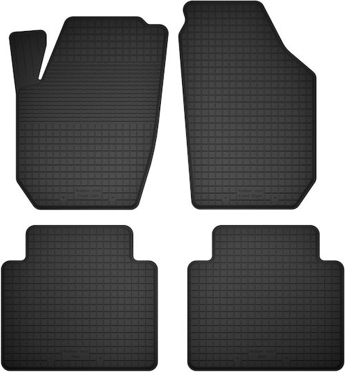 Car Rubber Mats Set 4 Pcs Universal Seat Toledo Iv Sedan 2012