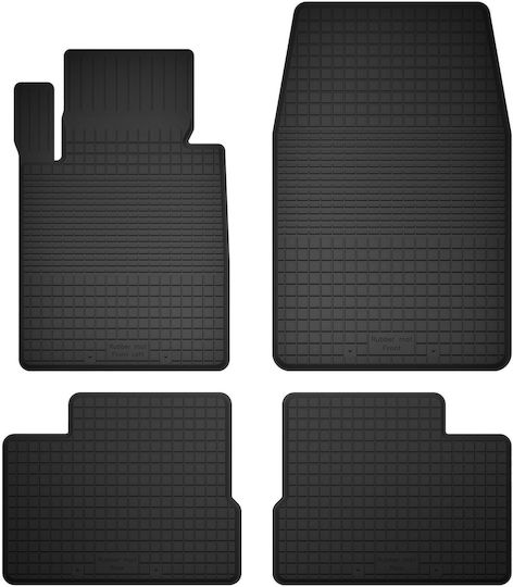 Car Rubber Mats Set 4 Pcs Universal Mini Countryman R60 Hatchback 2010-2017