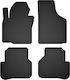 Car Rubber Mats Set 4 Pcs Universal Volkswagen Passat Cc Coupe 2008-2012
