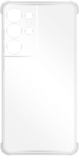 Θήκη Samsung Galaxy S21 Ultra Anti Shock Σιλικόνη Διάφανη Με Προστασία Κάμερας