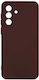 Θήκη Samsung Galaxy A36 5g / A37 5g Silky And Soft Touch Silicone Μπορντό Σκούρο Με Προστασία Κάμερας