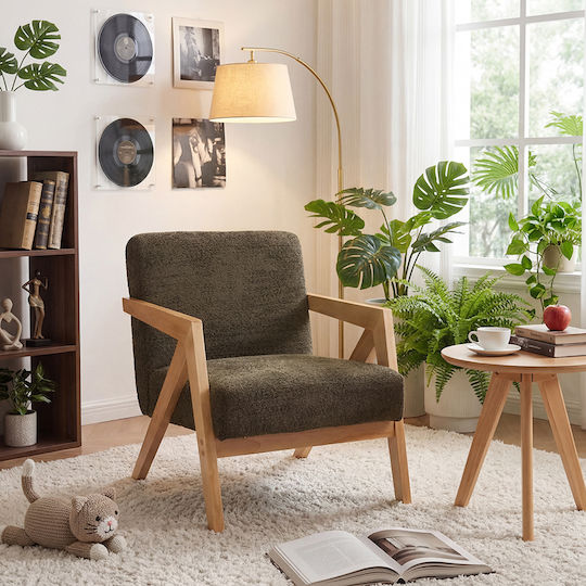 Garifa Armchair Green 79x75x75cm