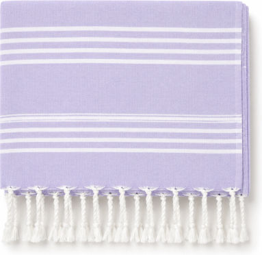 Morena Spain Lilac Beach Towel with Fringes 100x178cm SM-MST-26TW-LILAC