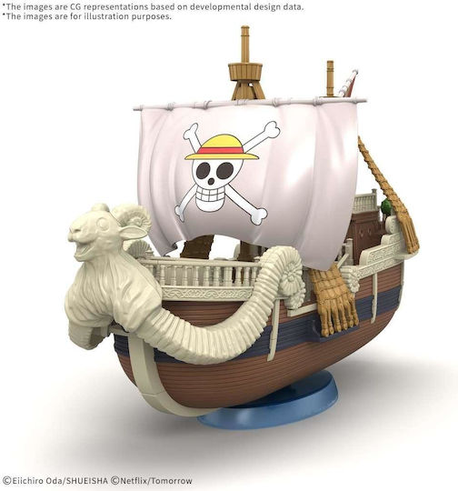 One Piece Grand Ship Collection Going Merry Netflix Model Kit