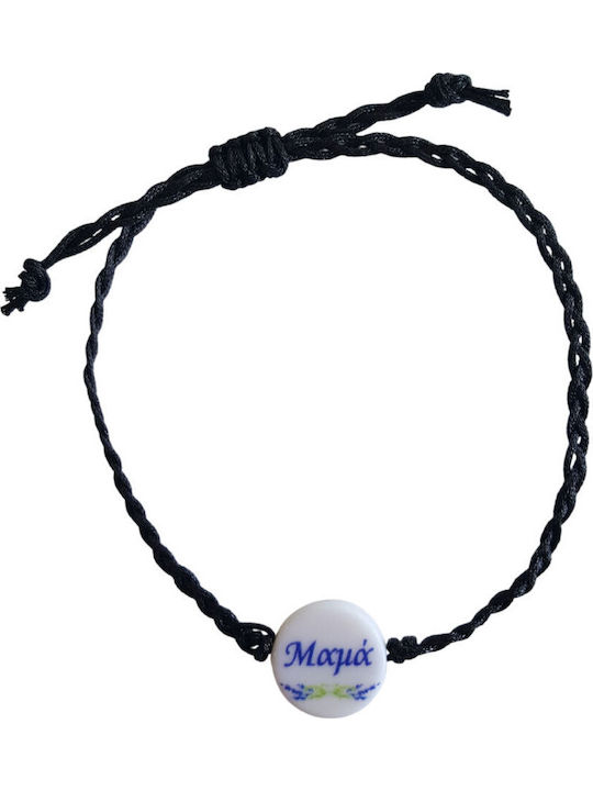 Jeenie Damentraegerarmband mit Mutti-Design aus Kabel