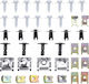 Set Universal Cleme Plăci Șuruburi Șurubelnițe Vw Audi Bmw Opel 44 Bucăți