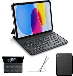 Tablet Hülle Tastatur Ipad 10. / 11. Generation 2022–2025 Hou Fy-10 Qwerty Bluetooth Tablet Hülle Tastatur Ipad 10. / 11. Generation 2022–2025 Hou Fy-10 Qwerty Bluetooth