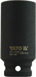 Yato Deep Impact Socket 1/2" X 28 Mm Yt-1048 Yato Deep Impact Socket 1/2" X 28 Mm Yt-1048