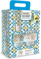 White Zagara Set Diffuser Candle Gift Set