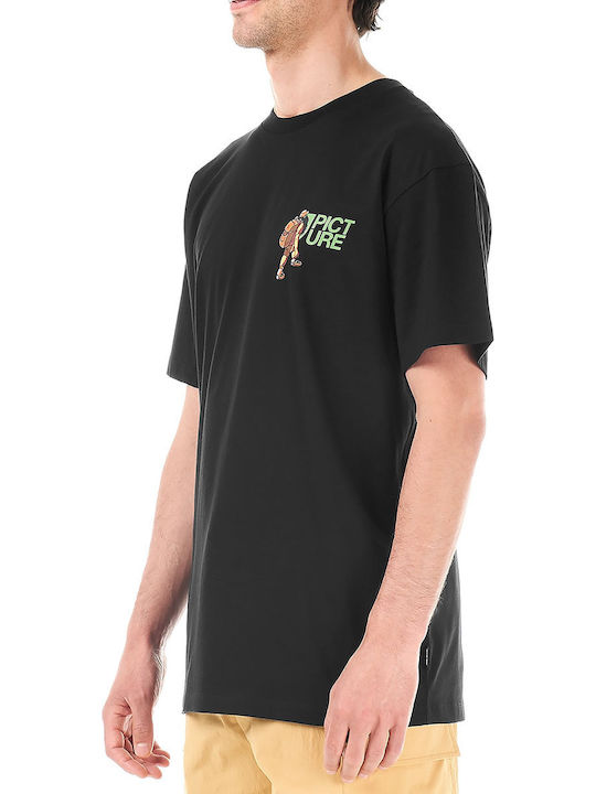 T-shirt Μαύρο