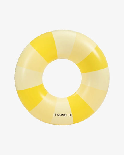 Flamingueo Inflatable Pool Donut Yellow 110x110cm