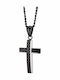 Art Collection Male Steel Cross Without Chain