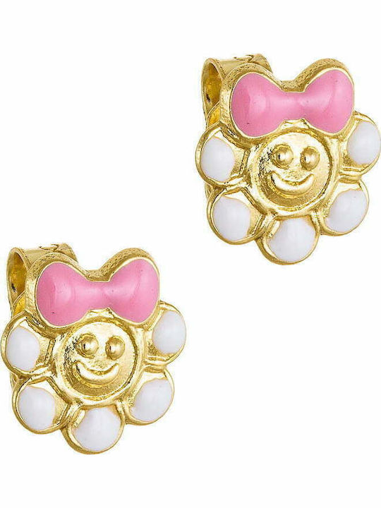 Ioannis Kosmima Kids Earrings Studs Made of 9K Gold