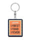 Μπρελόκ Ξύλινο Best Dad Ever Wooden Keyring K3607 Global Journey Gifts 5035743036073