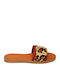 Damen Flache Sandalen Braun SM-MRS-F10-26SA-KAMEL