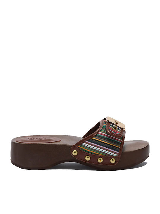 Scholl Pescura Heel Flache Sandalen für Damen