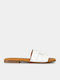 Leather Women's Anatomic White Sandals