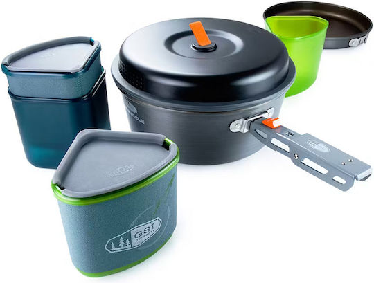 Gsi Outdoors Pinnacle Backpacker Anodized Camping Cookware Set