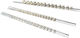 Комплект Метални Гнезда 1/2" 3/8" 1/4" 3 Бройки Hbm