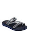 Meditation Greece Vibes Women's Sandals Navy Blue