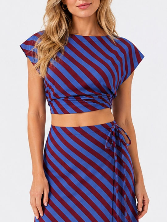 Namaste Τουνίκ Κοντομάνικη Ριγέ Stripes Print