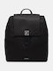 Emblem Women's Backpack Shoulder Bag Black