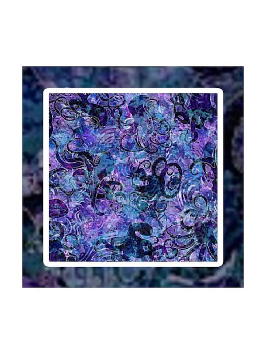 Oxygen Διακοσμητική Μαξιλαροθήκη Purple Octopus Μωβ 45x45εκ.