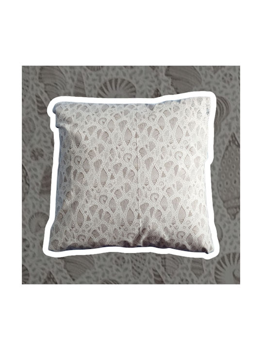 Oxygen Decorative Pillow Case Eco Text Fabric B...