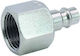 Air Hose Connector Nozzle Internal Thread 1/2"