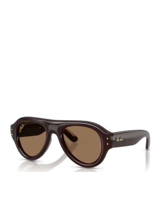 Ray Ban Unisex Γυαλιά Ηλίου με Καφέ Κοκκάλινο Σ...