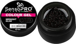 Midnight Glam Colored Uv Gel 5ml Sensopro Milano
