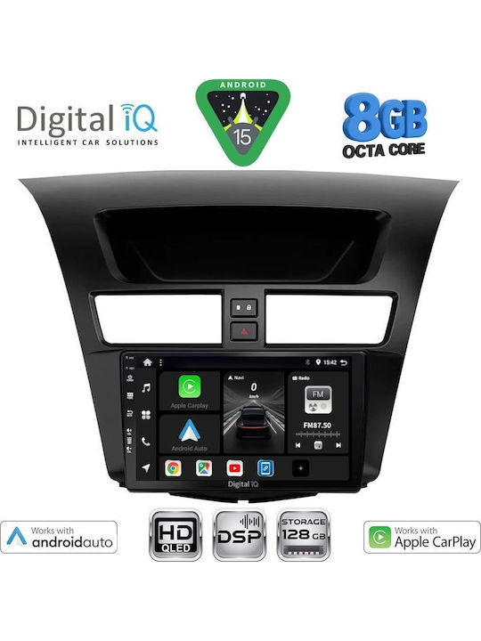 Digital IQ Car Audio System for Mazda BT-50 2012-2019 (Bluetooth/USB/WiFi/GPS/Apple CarPlay/Android Auto) with 9" Touch Screen
