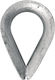 Galvanized Heart-shaped Thimble 8 Mm Steel Cables 4608400810 X 10 Pieces