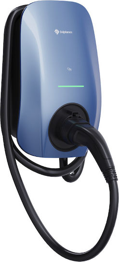 Solplanet Stație de Încărcare Montată pe Perete 7.4kW cu Cablu Încorporat Tip 2 (ELH700011-WC5-1F2P)