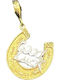 Charm Horseshoe in 14K Gold