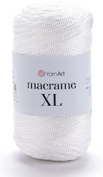 YarnArt Macrame XL 154 White